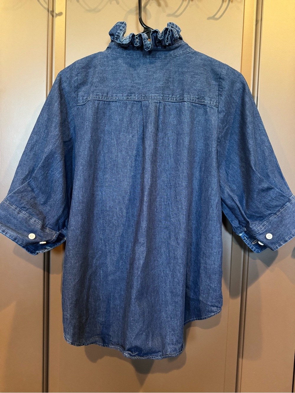 KMJ Kate McHale Jensen Denim Southern Lover Shirt Size S - Picture 3 of 8